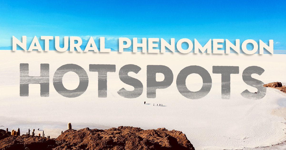 Natural Phenomenon Hotspots header