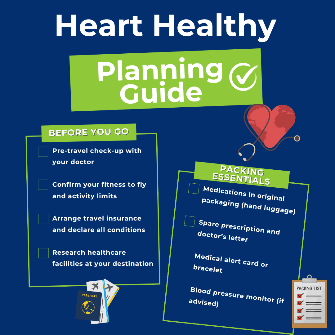 Travelling Safely with a Heart Condition